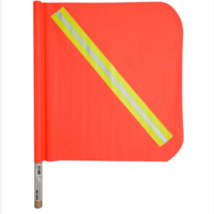 BANDERIN CON CINTA REFLEJANTE