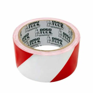 CINTA ROJA/BLANCO 2¨X18M