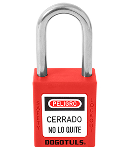 CANDADO BLOQUEO ROJO