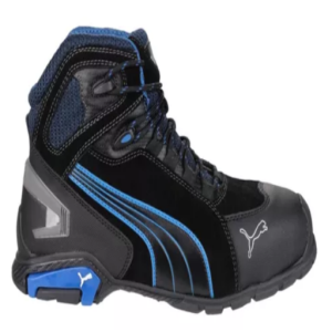 BOTA DE SEGURIDAD PUMA CASCO ALUMINIO AZUL MOD. P234