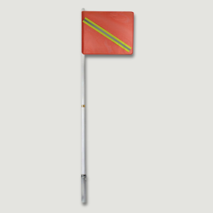 ANTENA CHICOTERA 2.4 MTS C/ BANDEROLA 2 RF