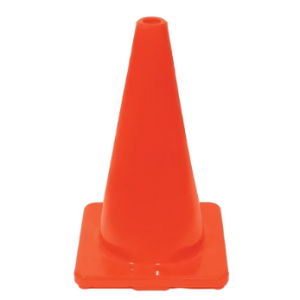 CONO PARA TRAFICO VEHICULAR DE 18" S/REFLE