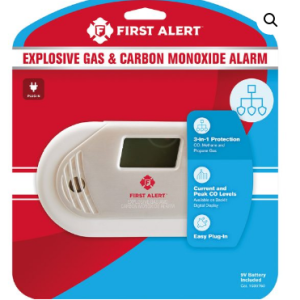 DETECTOR DE GASES FIRST ALERT MODELO GC 01CN