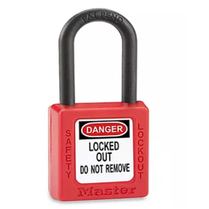 CANDADO DE SEGURIDAD ROJO MOD. 406RED