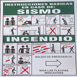 SEÑALAMIENTO LEYENDA "PLAN DE CONTINGENCIA" TROVICEL