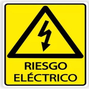 SEÑALAMIENTO LEYENDA "RIESGO ELECTRICO" TROVICEL